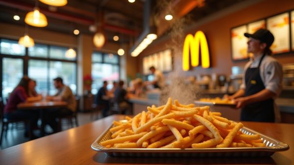 Bénéficiez d'une livraison rapide pour vos commandes McDonald's